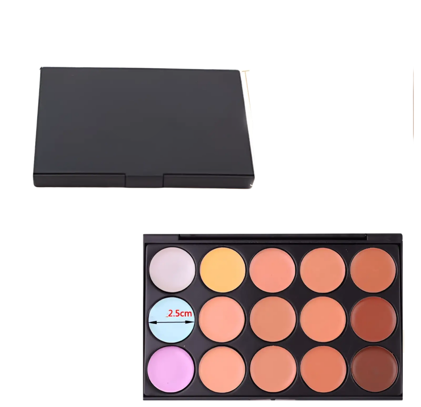 15 Color Concealer Palette Professional Makeup Kit