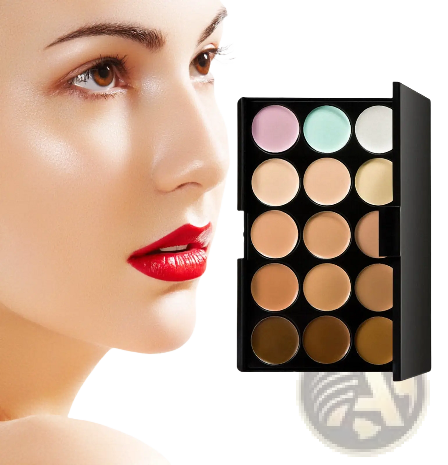 15 Color Concealer Palette Professional Makeup Kit